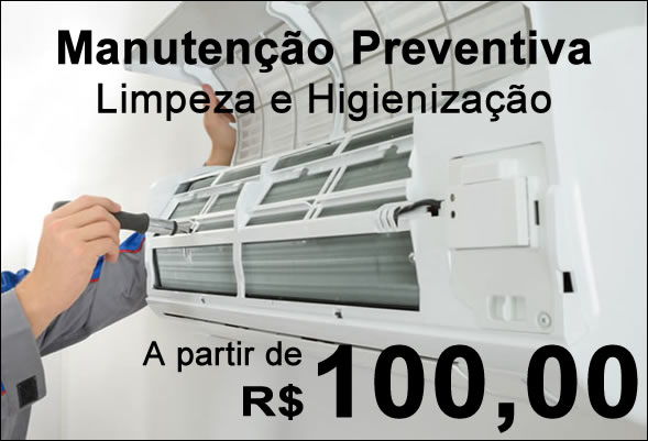 Manutenção Corretiva e Preventiva de Ar Condicionado